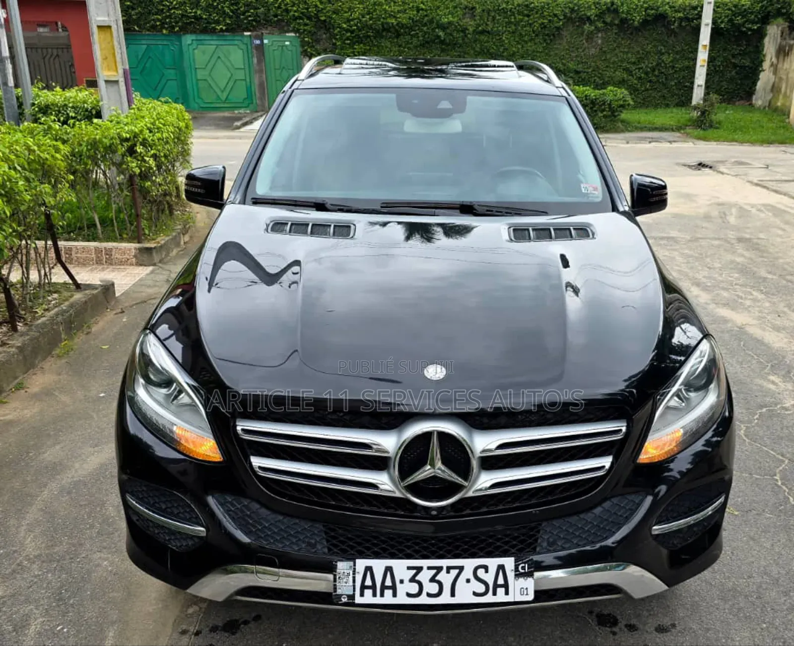 Mercedes-Benz GLE-Class GLE 350d 4MATIC 2017 Noir