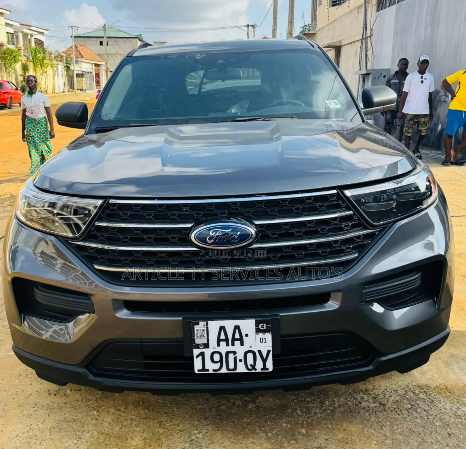 Ford Explorer XLT 4x4 2020 Gris