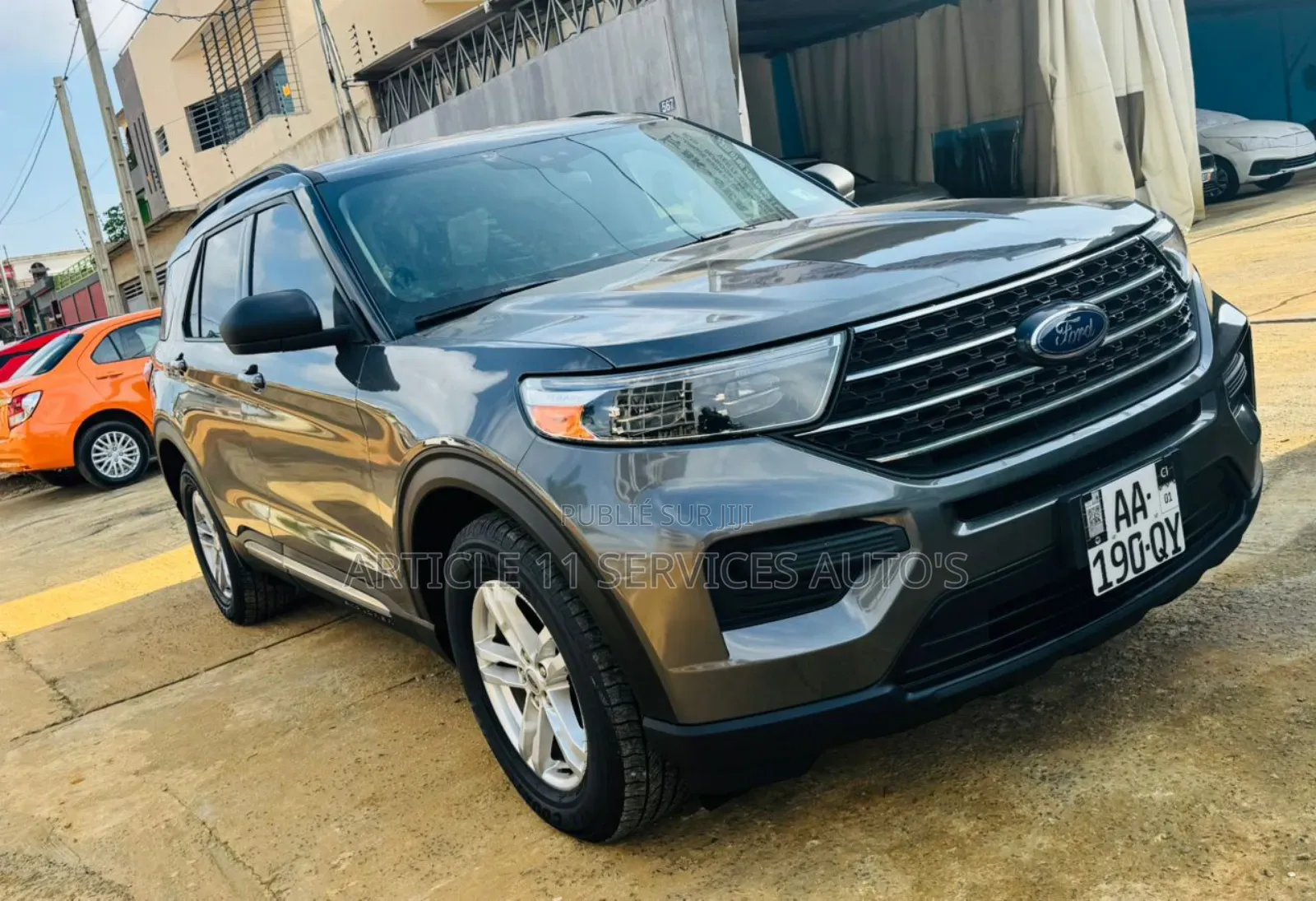 Ford Explorer XLT 4x4 2020 Gris