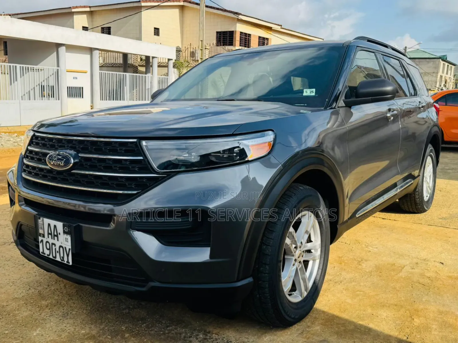 Ford Explorer XLT 4x4 2020 Gris