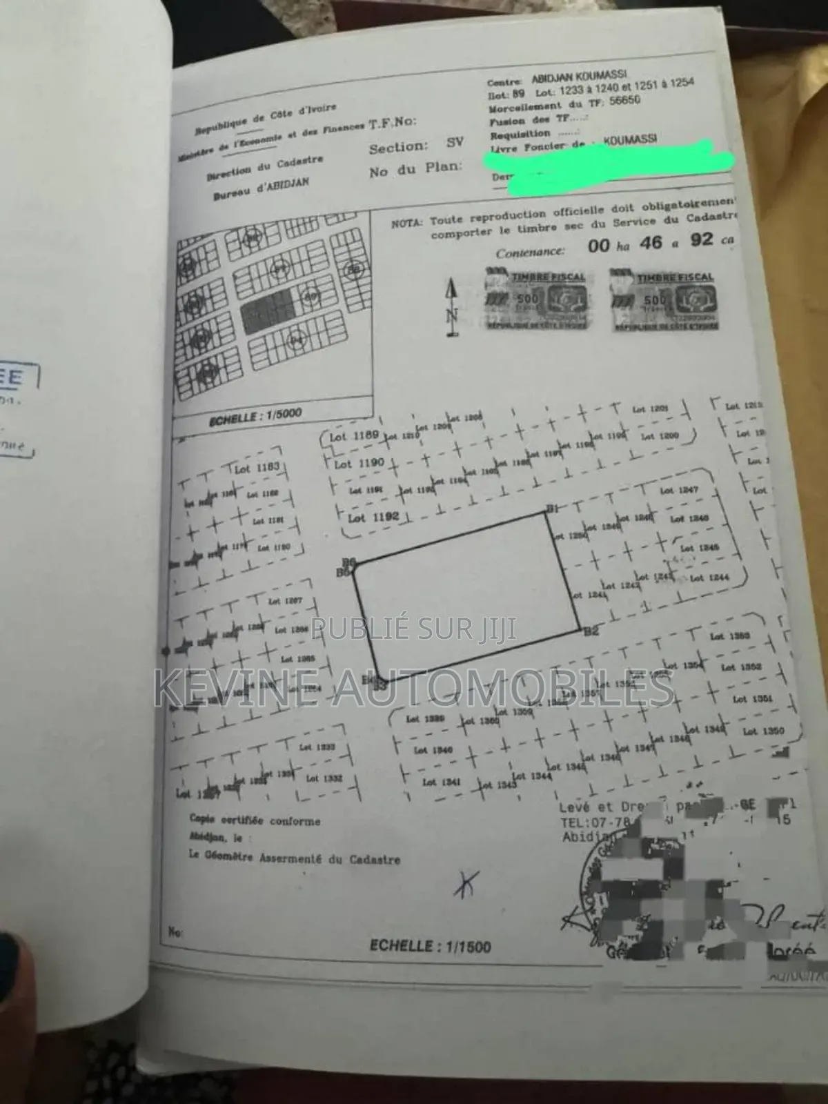 4.692m2 Terrain Commercial À Koumassi Remblais