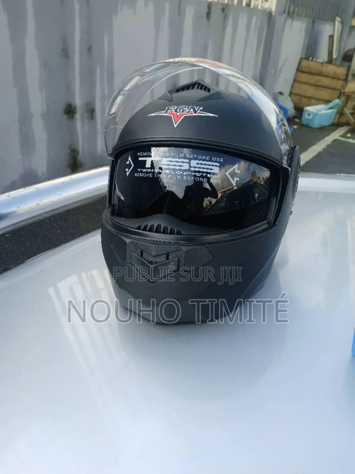 Casque De Moto Avec Bluetooth Intégré