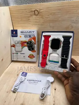 Photo - Montre Connecté S30 Pro Max + Ecouteur Sans-Fil