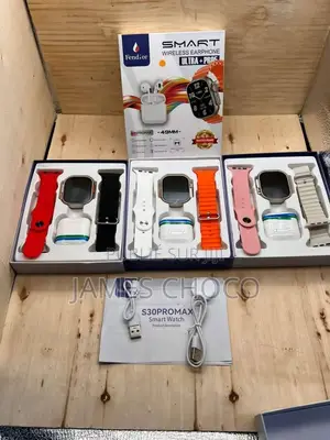 Montre Connecté S30 Pro Max + Ecouteur Sans-Fil