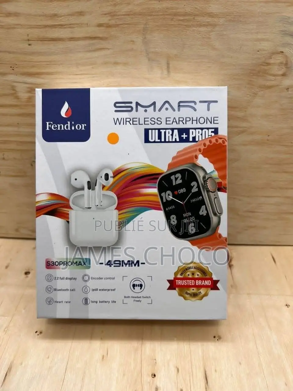 Montre Connecté S30 Pro Max + Ecouteur Sans-Fil