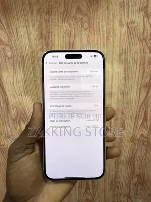 Photo - Pomme iPhone 15 Plus 128 GB Bleu
