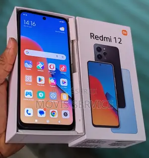 New Xiaomi Redmi 12 256 GB Noir