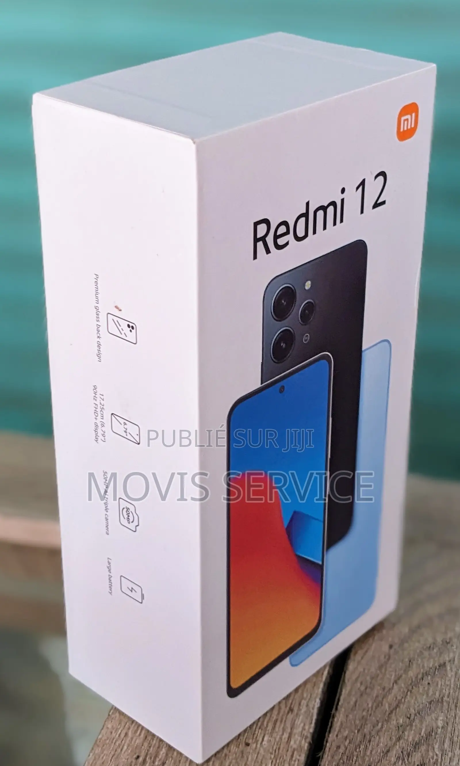 New Xiaomi Redmi 12 256 GB Noir
