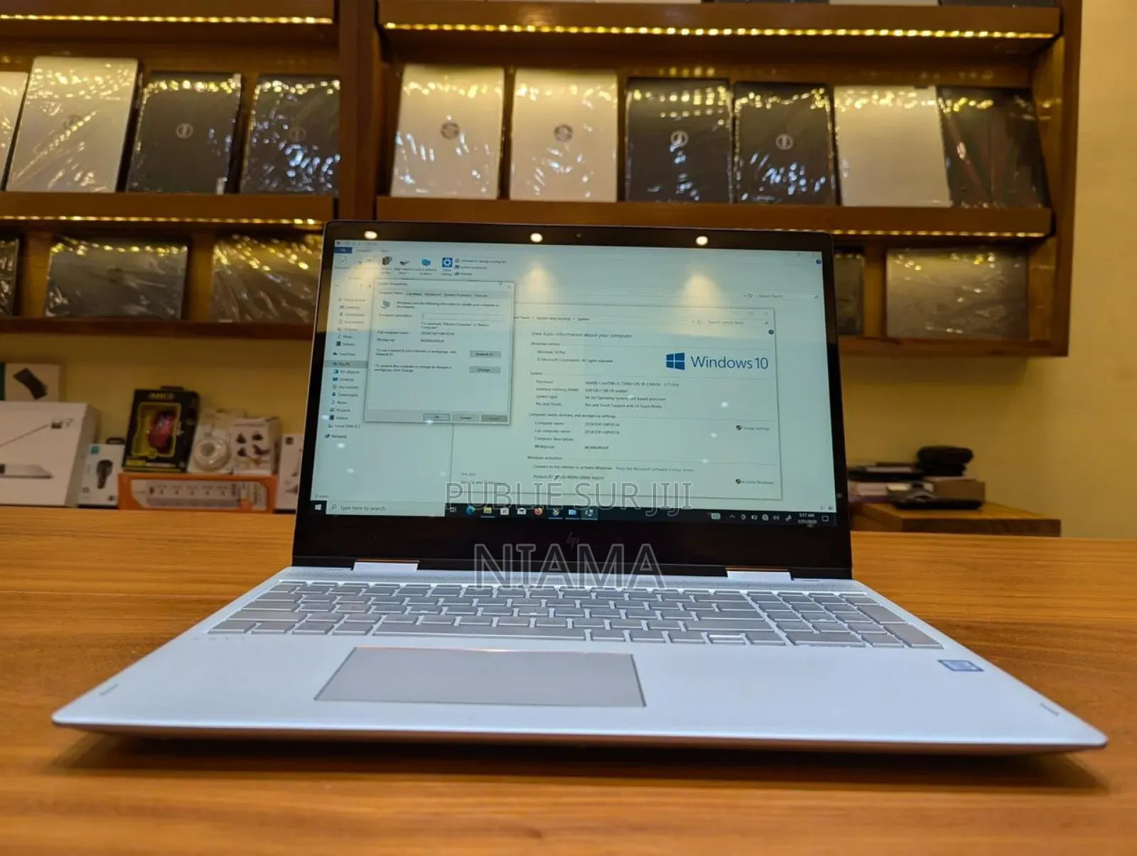 New Ordinateur Portable HP Envy X360 15t 16GB Intel Core I7 SSD 512GB