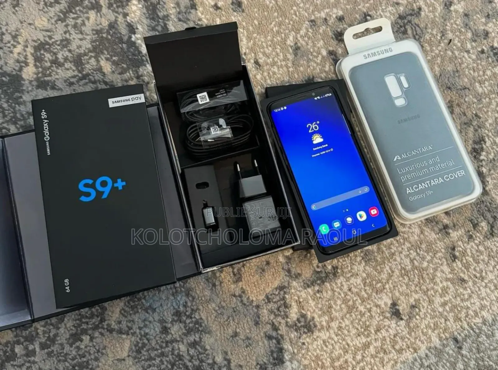 Neuf Samsung Galaxy S9 Plus 64 GB Noir