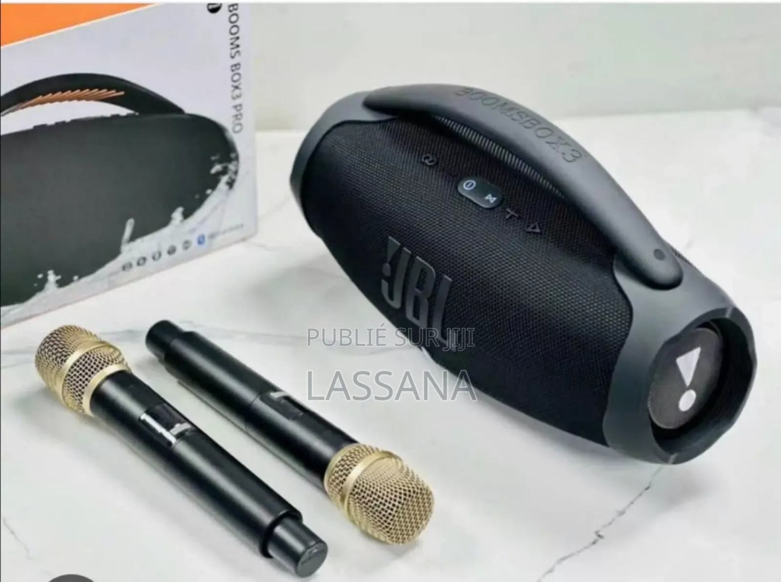 JBL Boombox 3 Avec 2 Micro