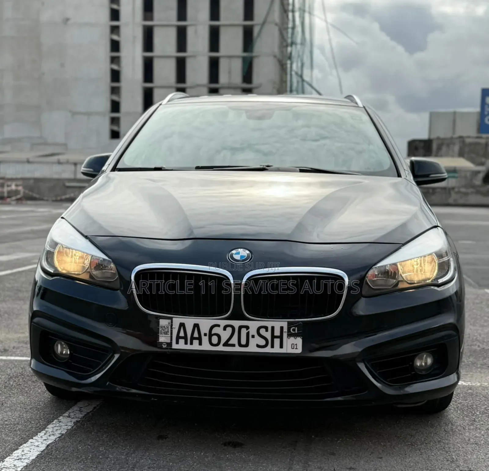 BMW 218i 2015 Noir