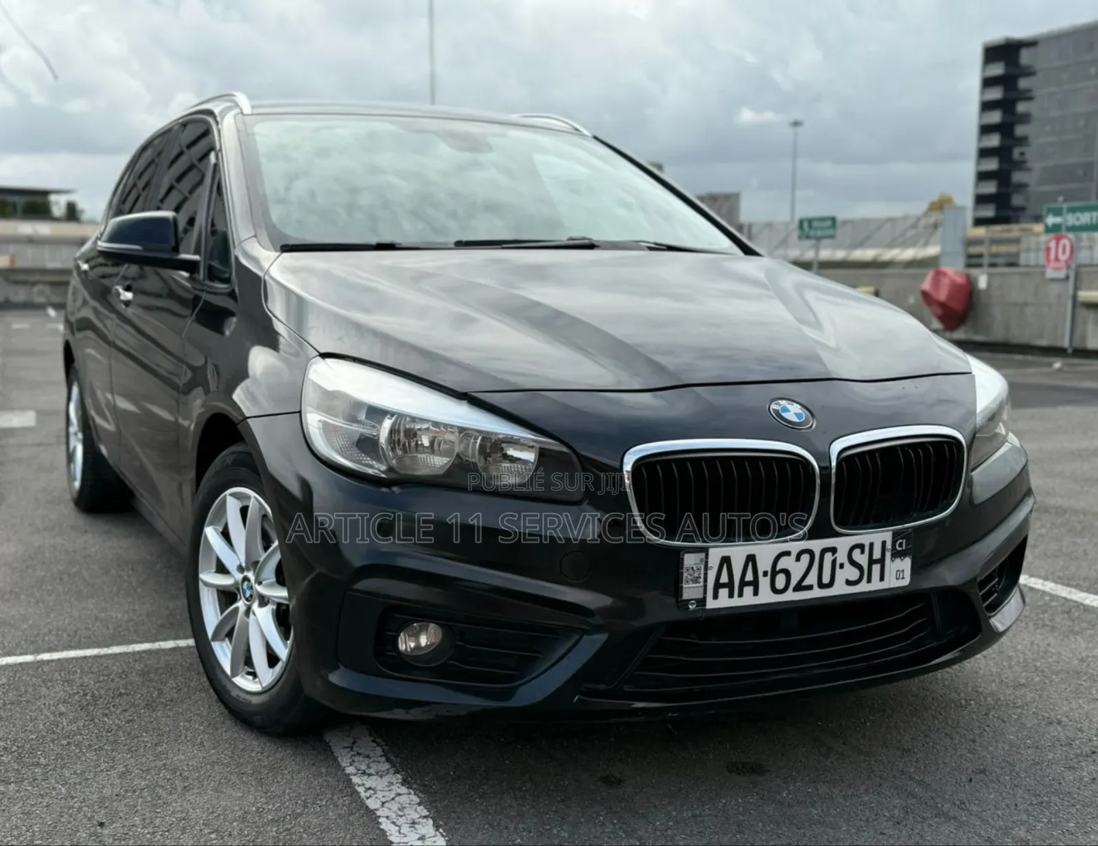 BMW 218i 2015 Noir