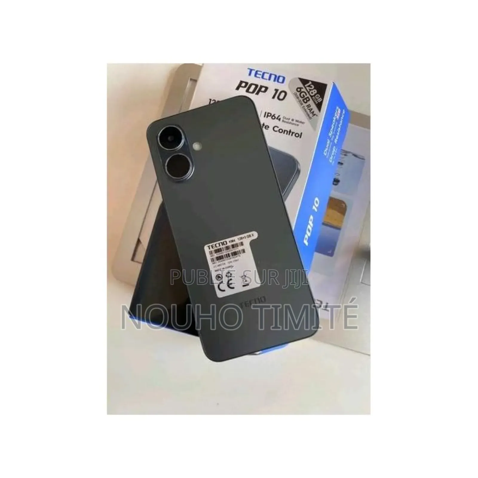 New Tecno Pop 10 64 GB Blanc