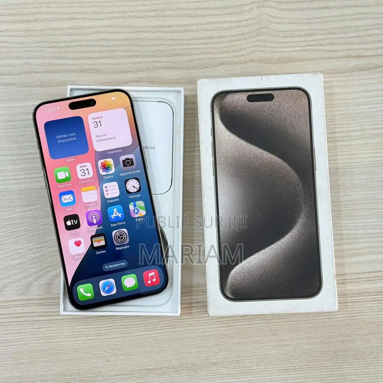 New Pomme iPhone 15 Pro Max 256 GB Autre