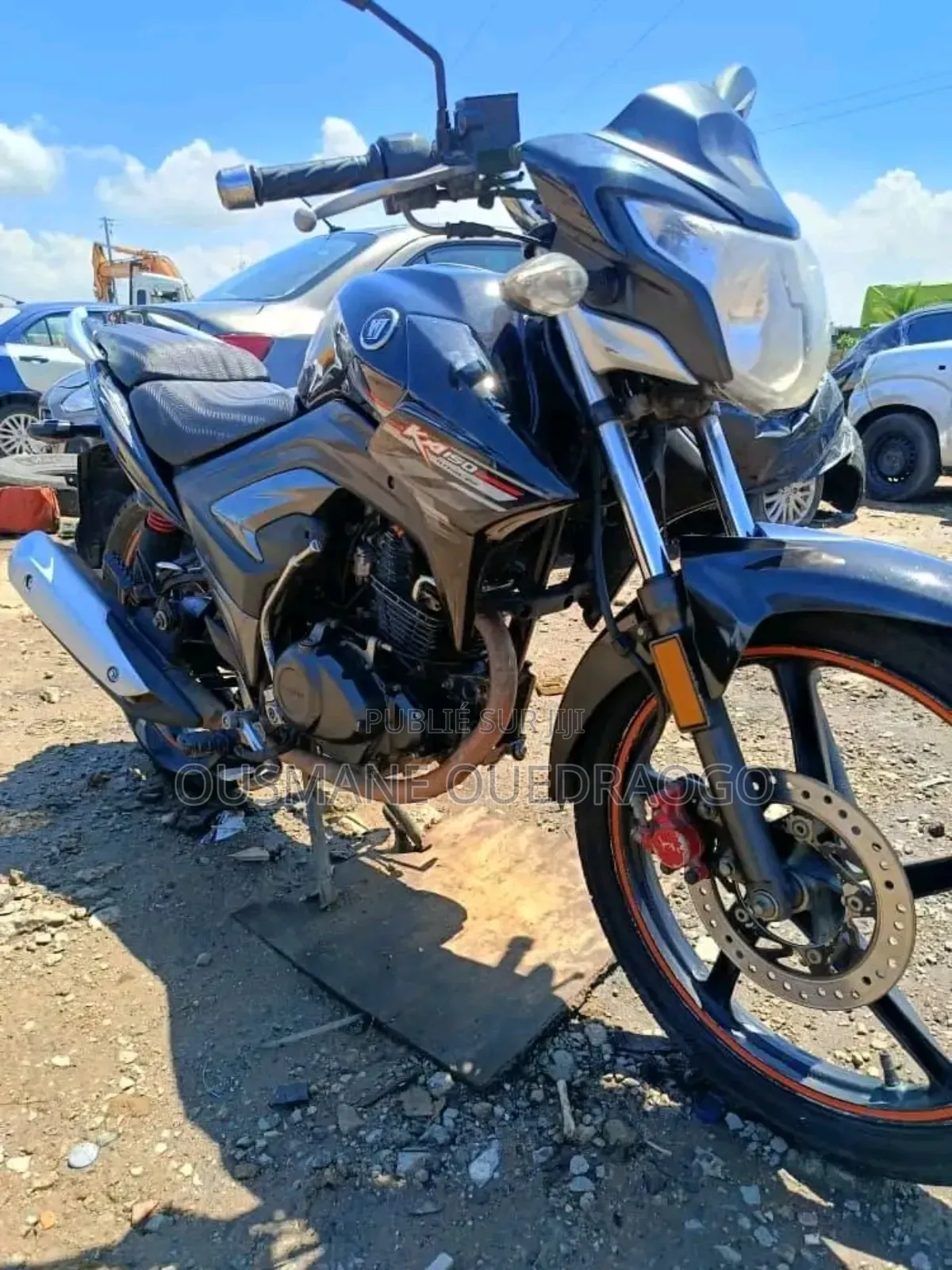 Haojue NK150 2023 Noir