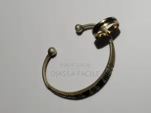 Ensemble Bracelet Et Bague Touareg