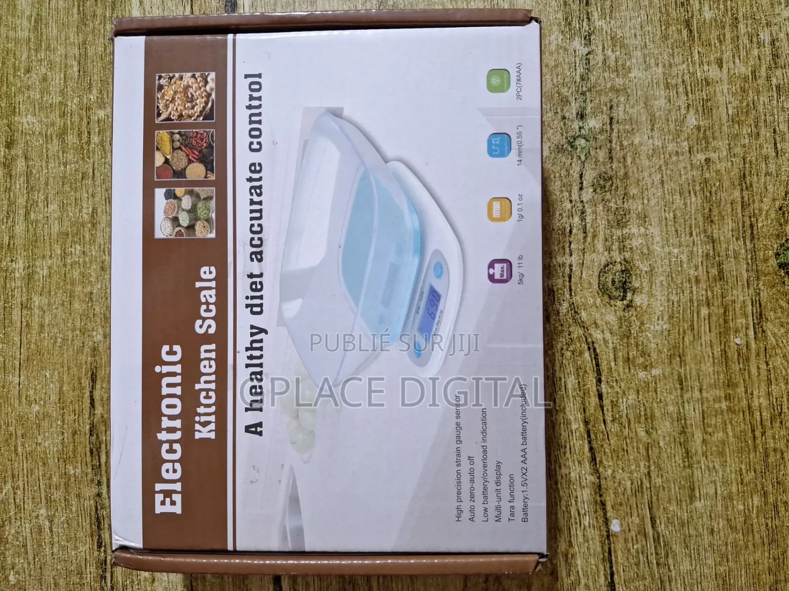 Balance Électronique Sh-125 Ultra-Précise - 5kg Casi Neuve