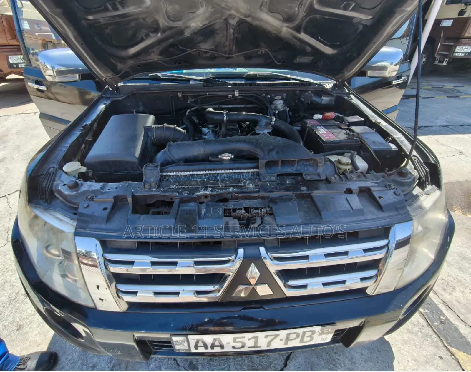 Mitsubishi Pajero V80 3.2 DI-D 2014 Noir