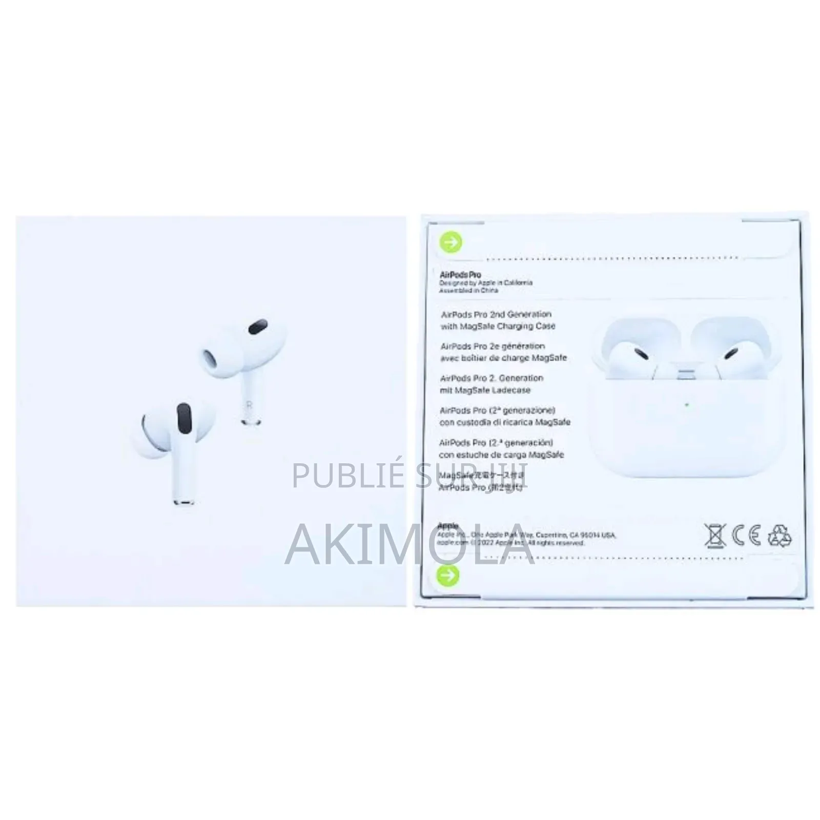 Airpods Pro 2e Génération – Qualité Premium