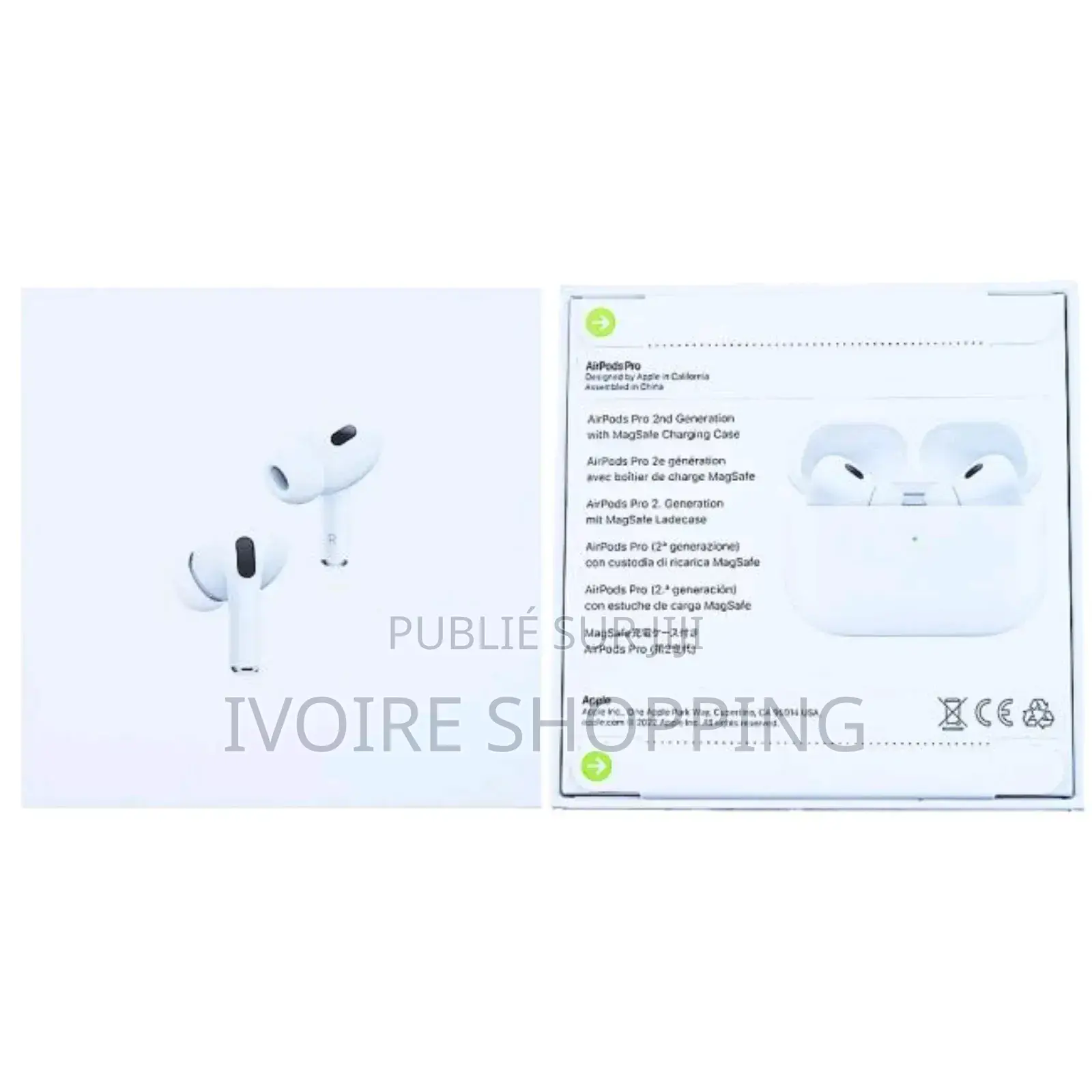 Airpods Pro 2e Génération – Qualité Premium