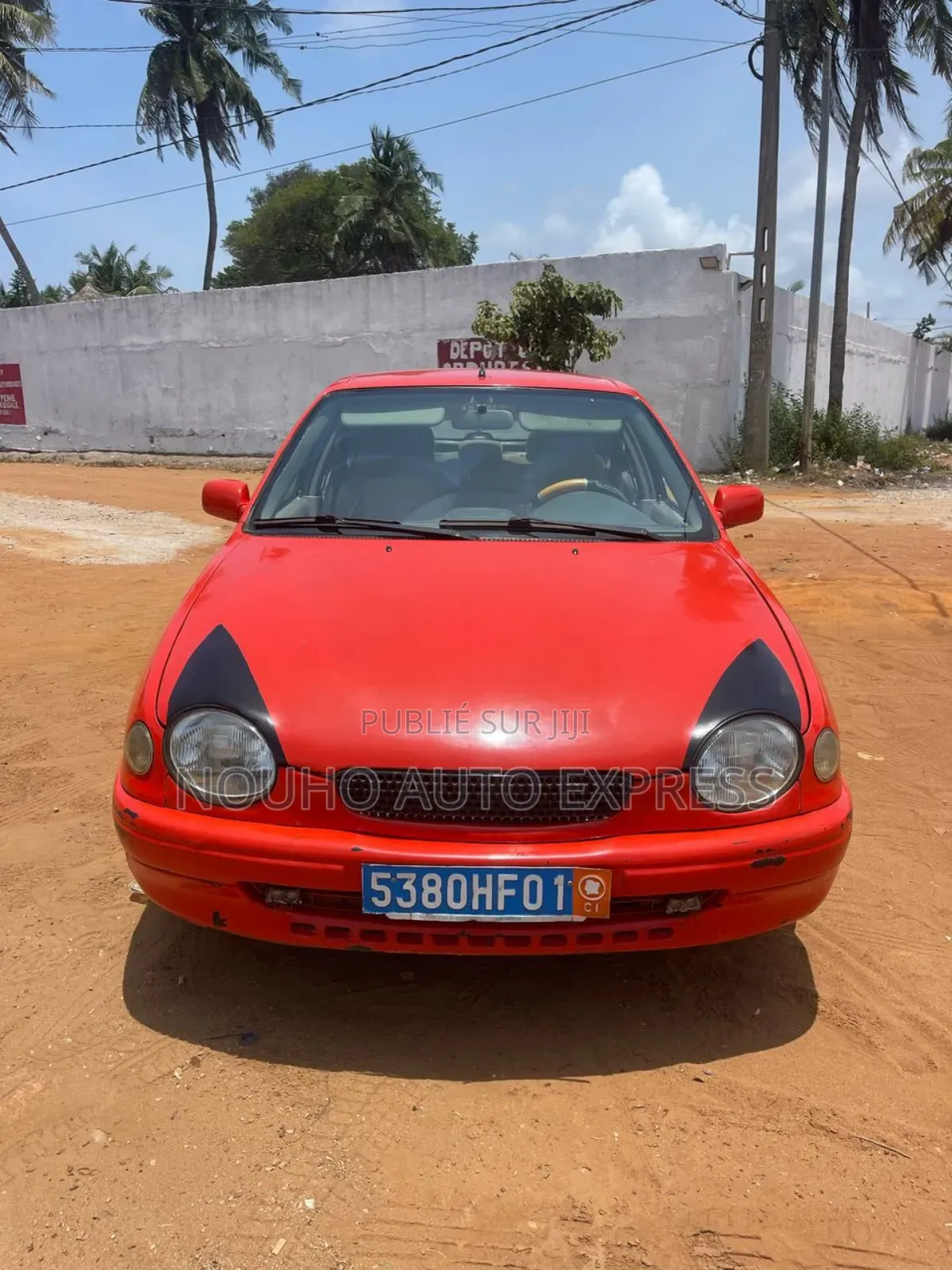 Toyota Corolla 2002 Orange