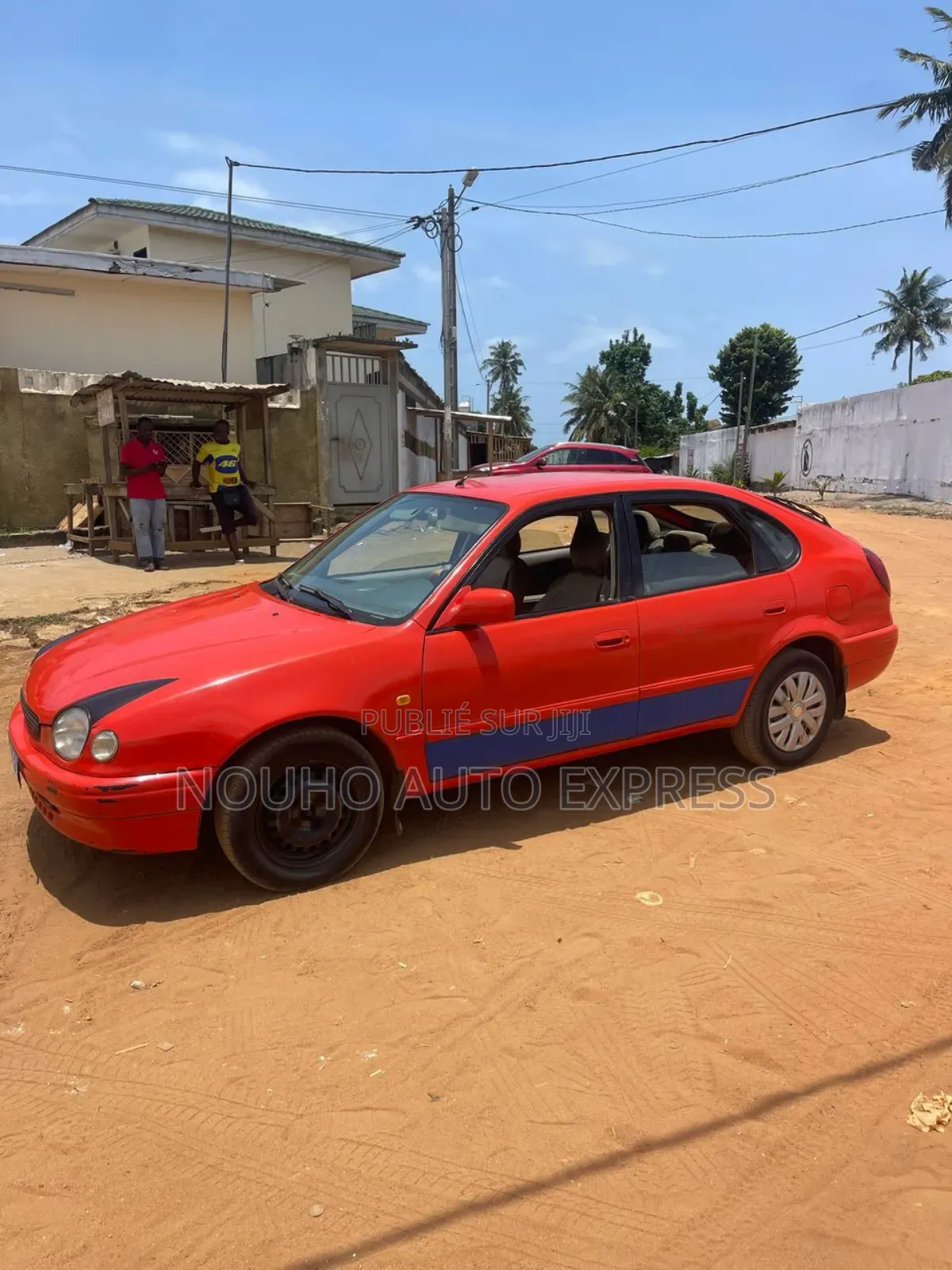 Toyota Corolla 2002 Orange