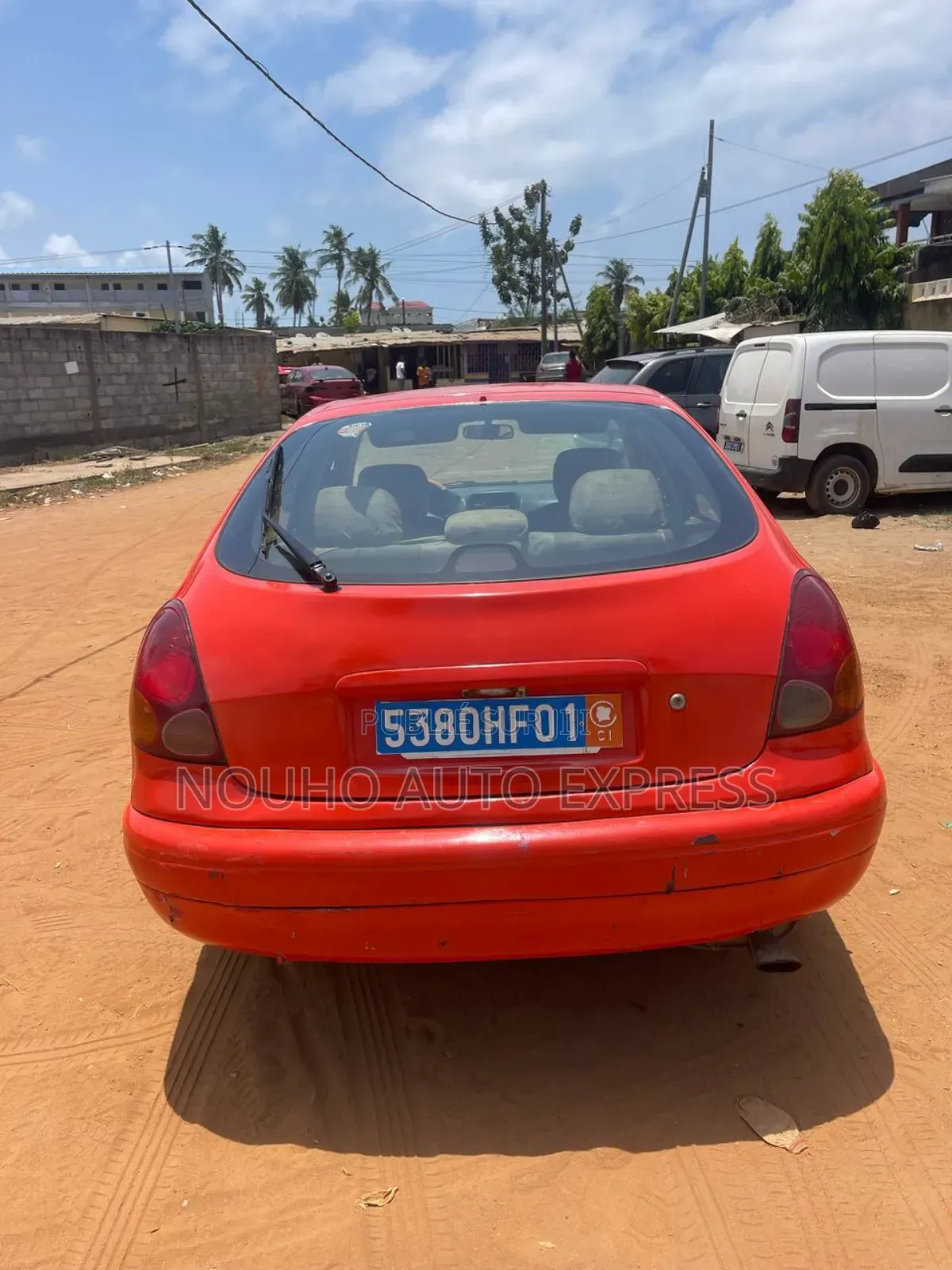 Toyota Corolla 2002 Orange