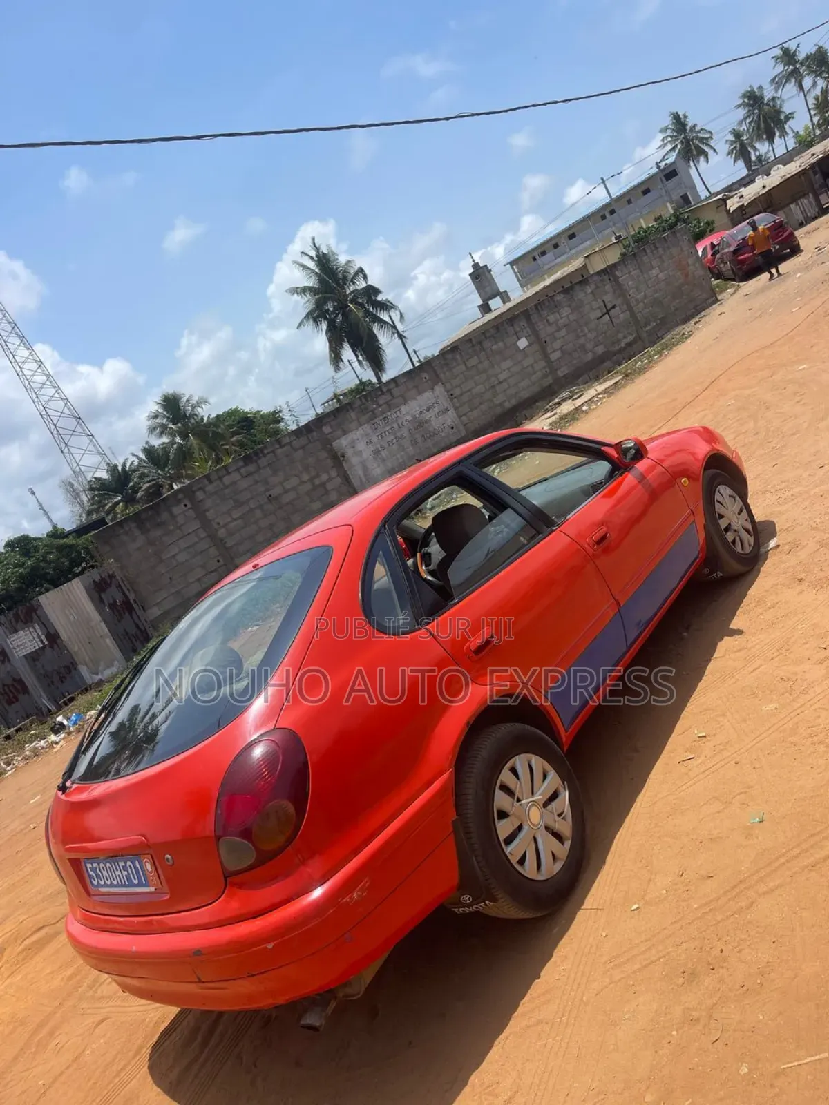 Toyota Corolla 2002 Orange