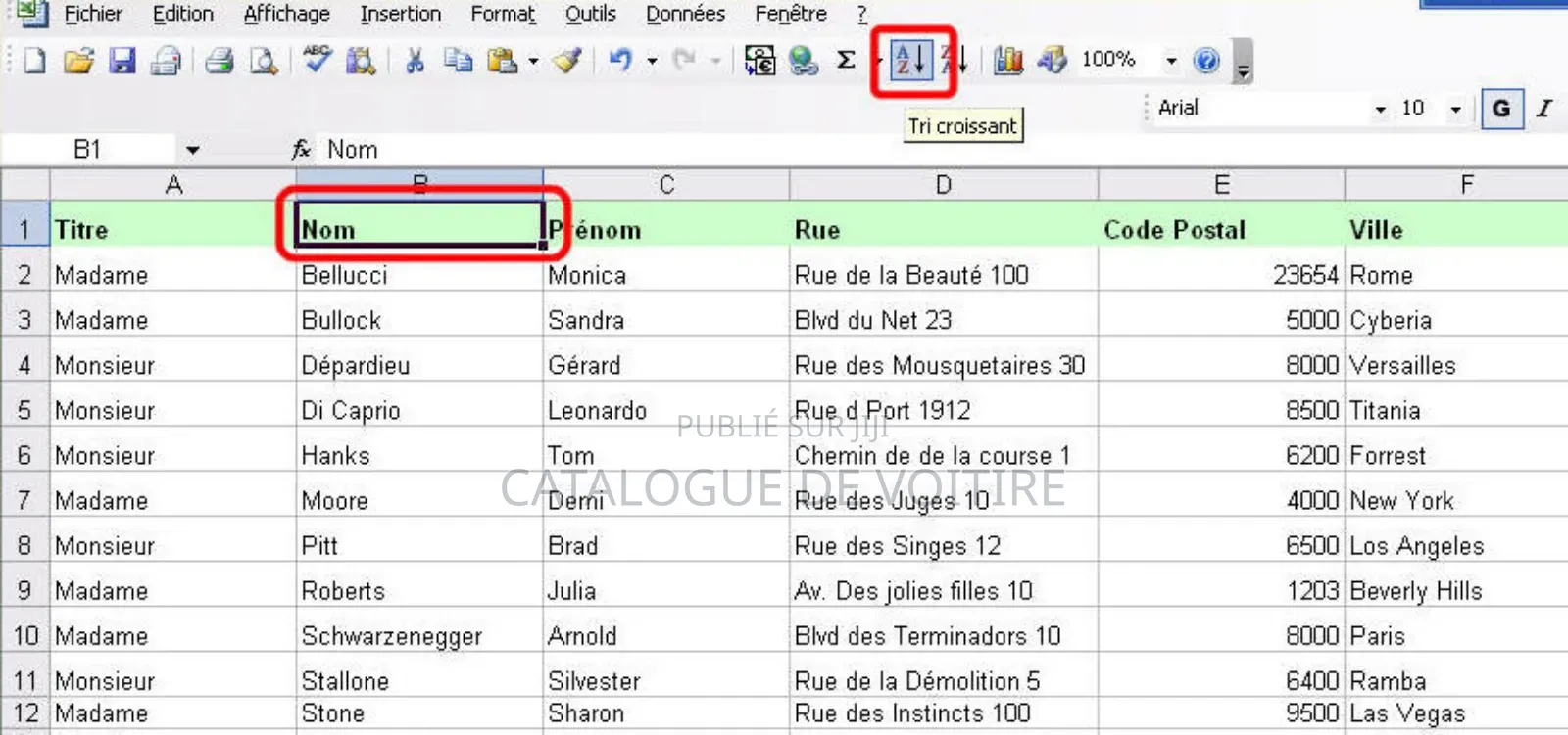 Vente De Fichiers Pour Vos Centre d'Appel