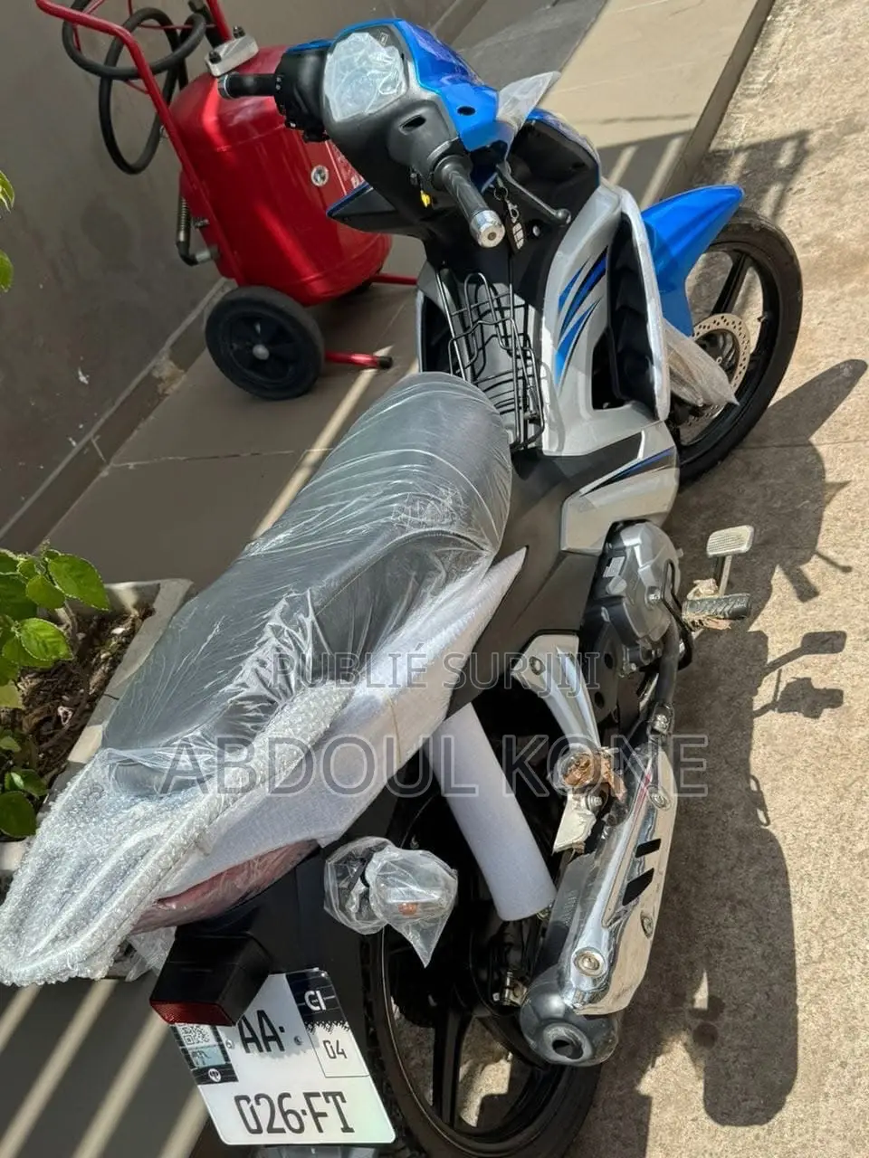 Neuf Haojue HJ110-2C 2023 Bleu