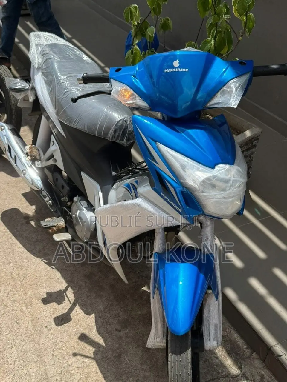 Neuf Haojue HJ110-2C 2023 Bleu