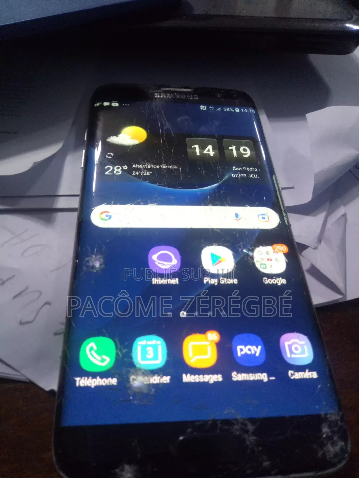 Samsung Galaxy S7 edge 32 GB Black