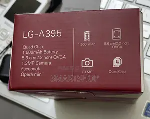 New LG A395 Noir