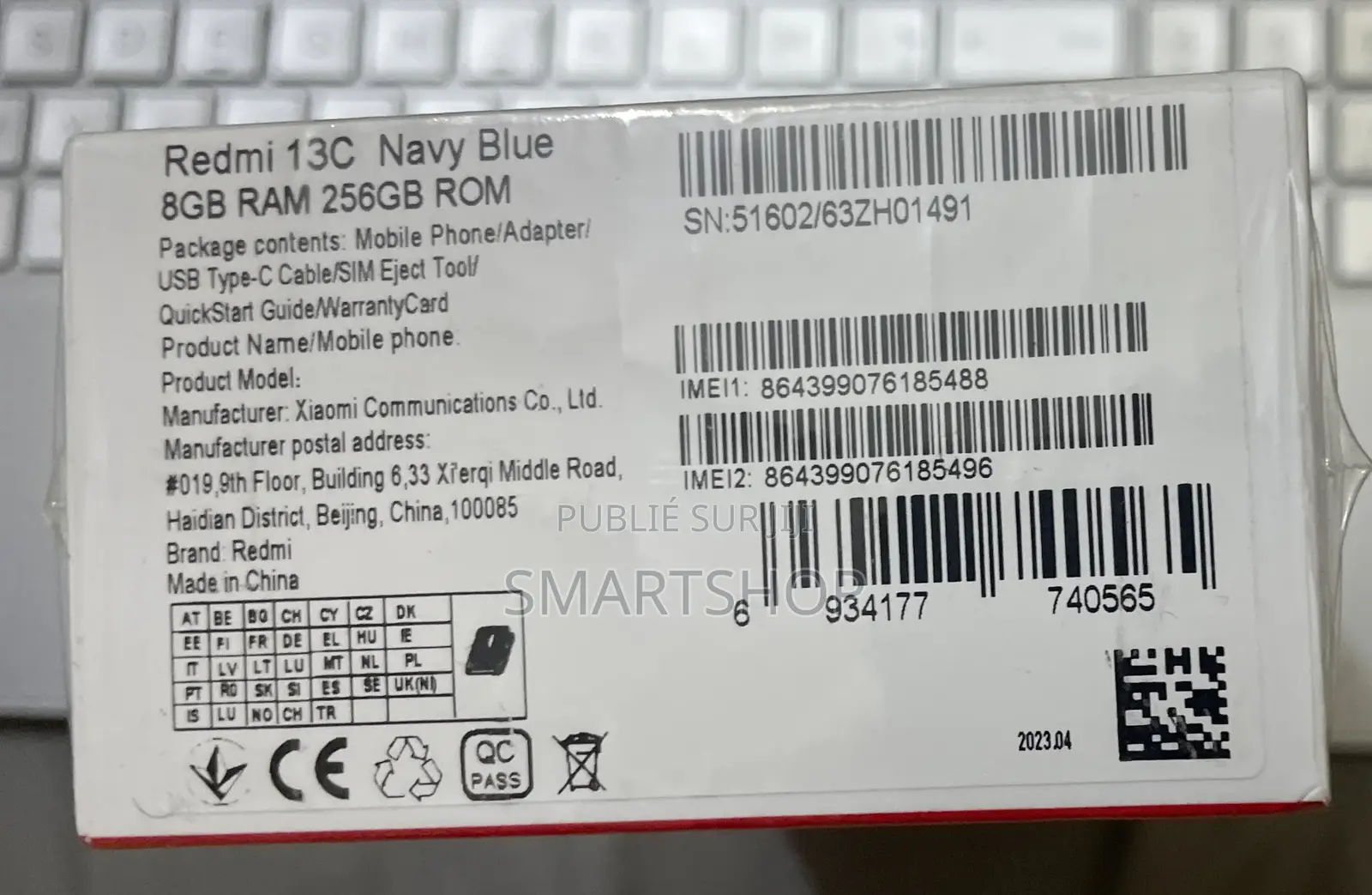 New Xiaomi Redmi 13C 256 GB Bleu