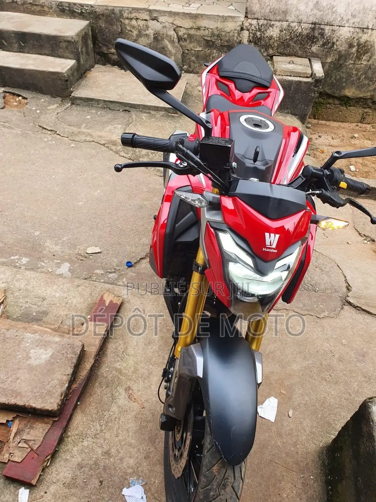 Neuf Haojue DR300 2024 Rouge