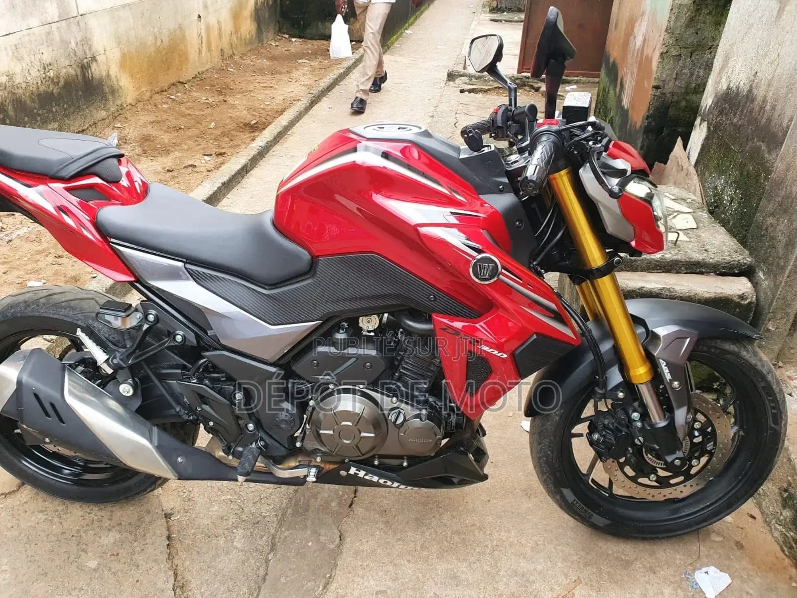 Neuf Haojue DR300 2024 Rouge