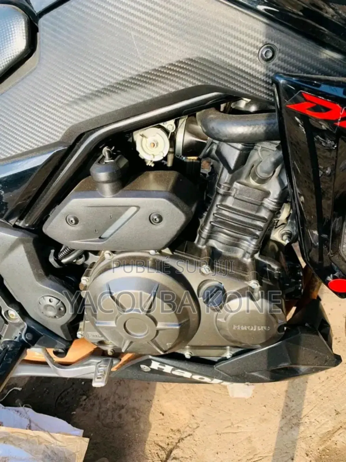 Neuf Haojue DR300 2024 Noir