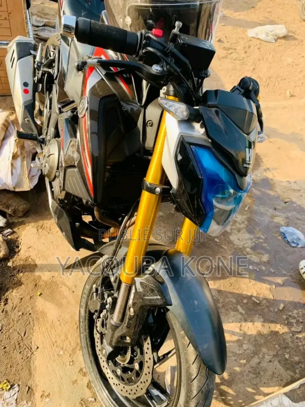 Neuf Haojue DR300 2024 Noir