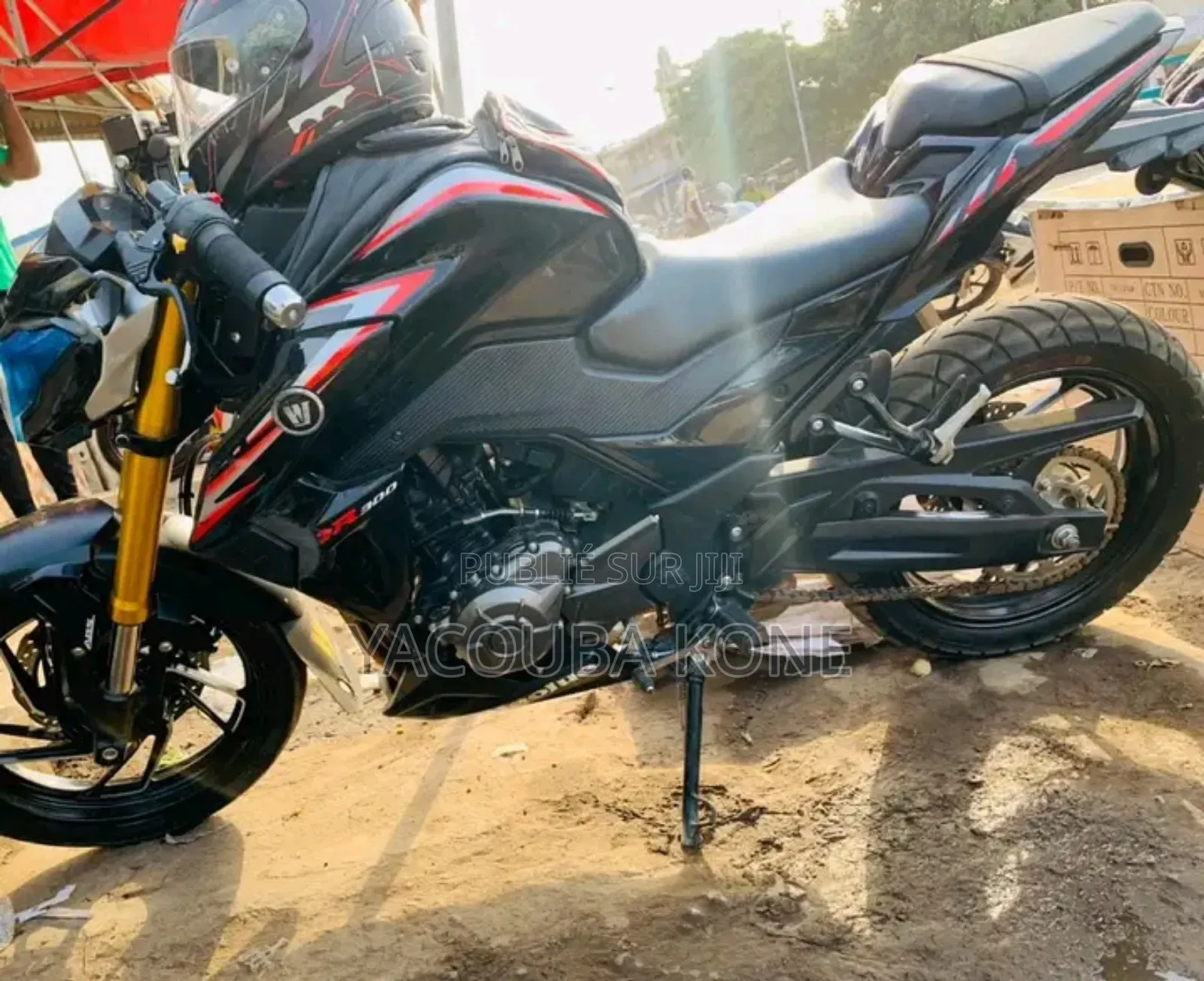 Neuf Haojue DR300 2024 Noir