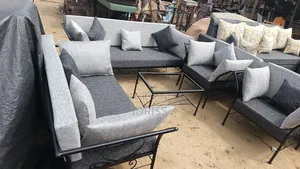 Photo - Ensemble De Fauteuil en Fer Forgé Solide Et Confortable