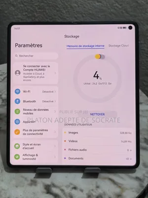 Photo - Huawei Mate X3 512 GB Noir