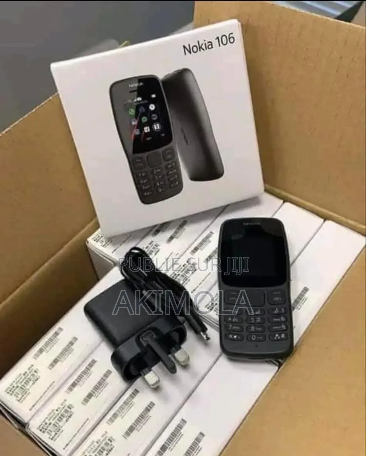 New Nokia 106 Noir