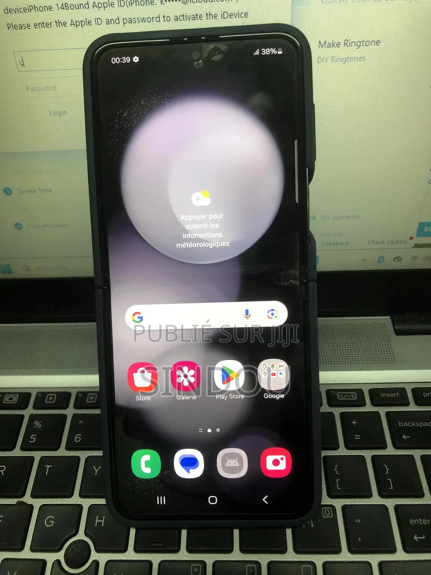 Samsung Galaxy Z Flip5 256 GB Noir