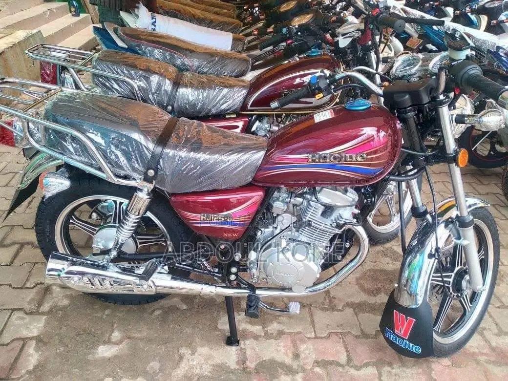 Neuf Haojue HJ125-8F 2022 Rouge