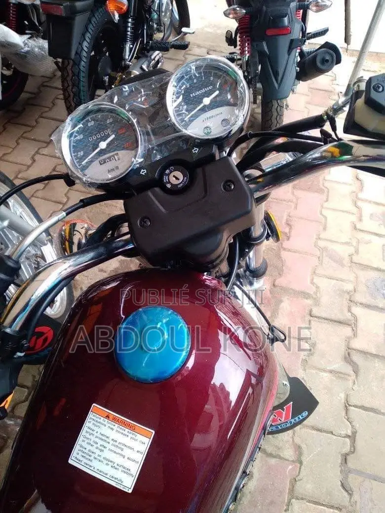 Neuf Haojue HJ125-8F 2022 Rouge