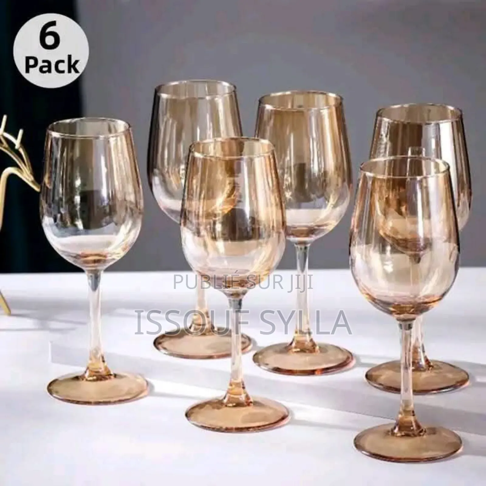 Coupe en Verre 6 Pièces