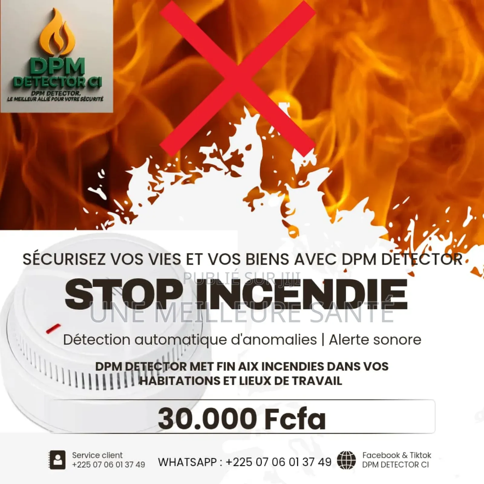 Dpm Detector Incendie