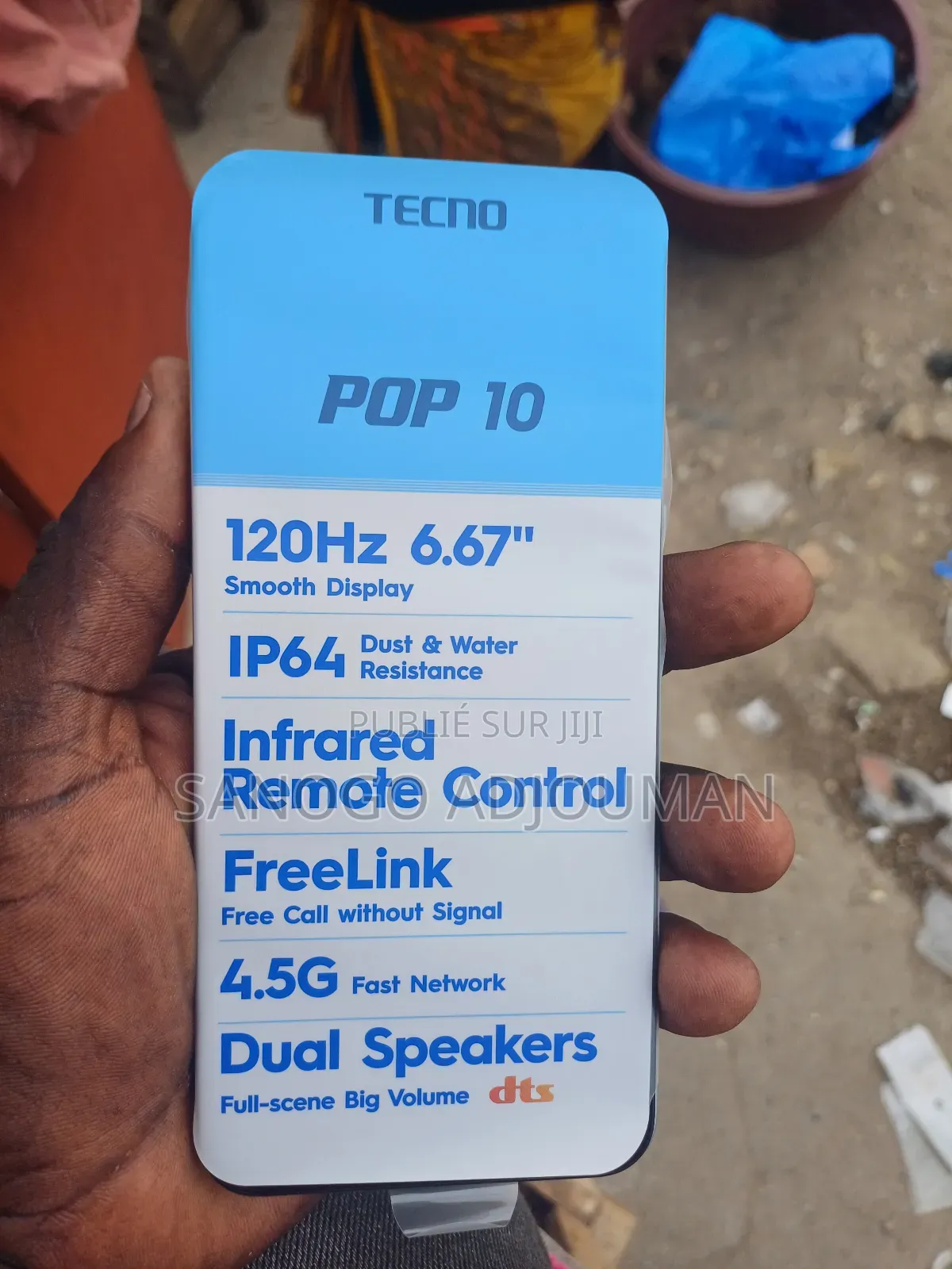 New Tecno Pop 9 128 GB Blanc