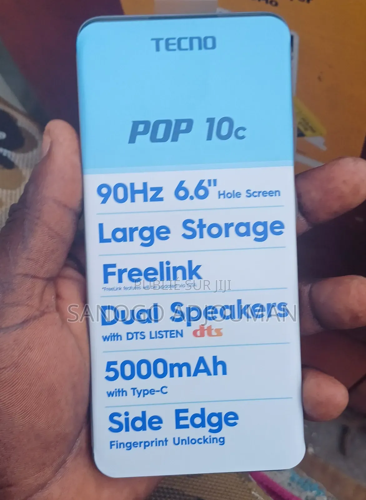 New Tecno Pop 9 128 GB Blanc